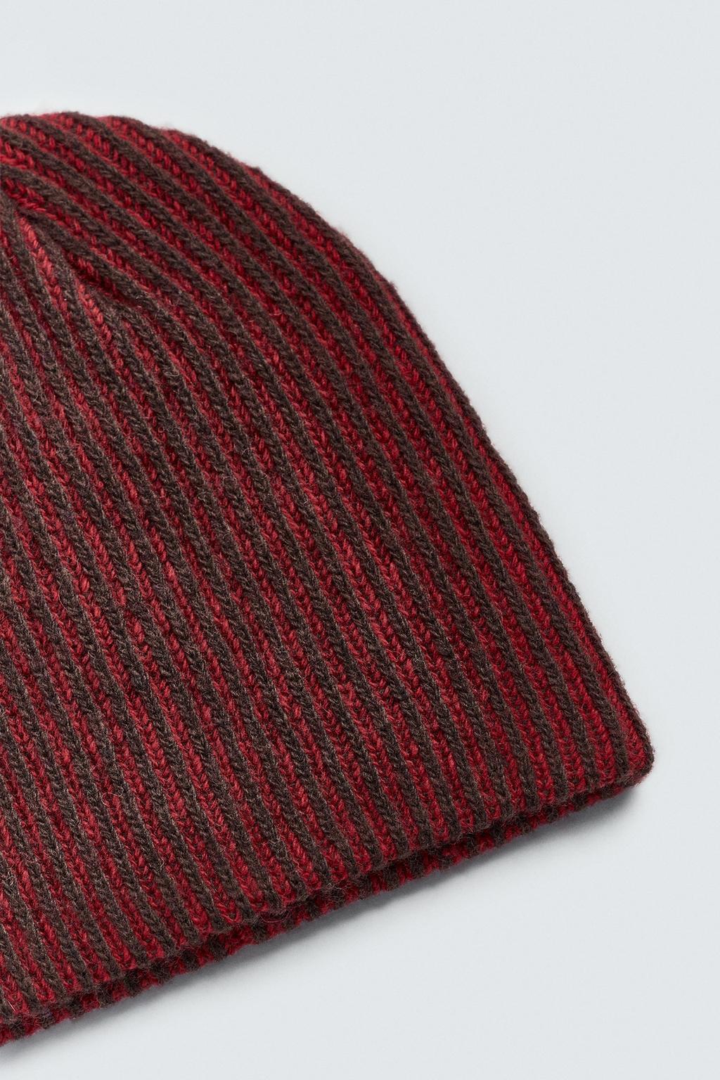 ШАПКА БИНИ ИЗ ШЕРСТИ AARON LEVINE X ZARA