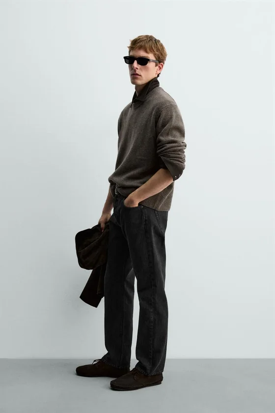 ШЕРСТЯНОЙ СВИТЕР — КАШЕМИР AARON LEVINE X ZARA