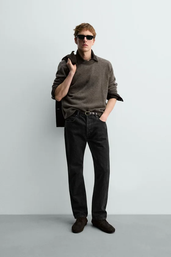 ШЕРСТЯНОЙ СВИТЕР — КАШЕМИР AARON LEVINE X ZARA