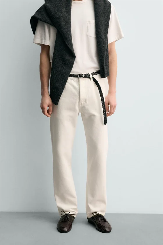 ДЖИНСЫ STRAIGHT FIT AARON LEVINE X ZARA