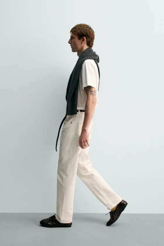 ДЖИНСЫ STRAIGHT FIT AARON LEVINE X ZARA