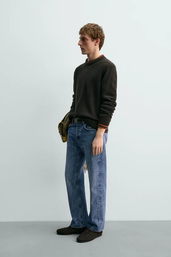 ШЕРСТЯНОЙ СВИТЕР - КАШЕМИР AARON LEVINE X ZARA