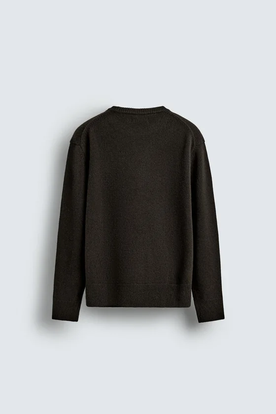 ШЕРСТЯНОЙ СВИТЕР - КАШЕМИР AARON LEVINE X ZARA