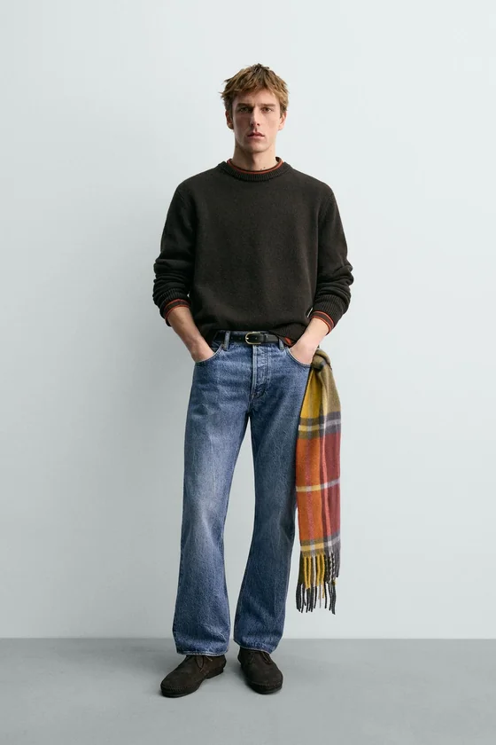ШЕРСТЯНОЙ СВИТЕР - КАШЕМИР AARON LEVINE X ZARA
