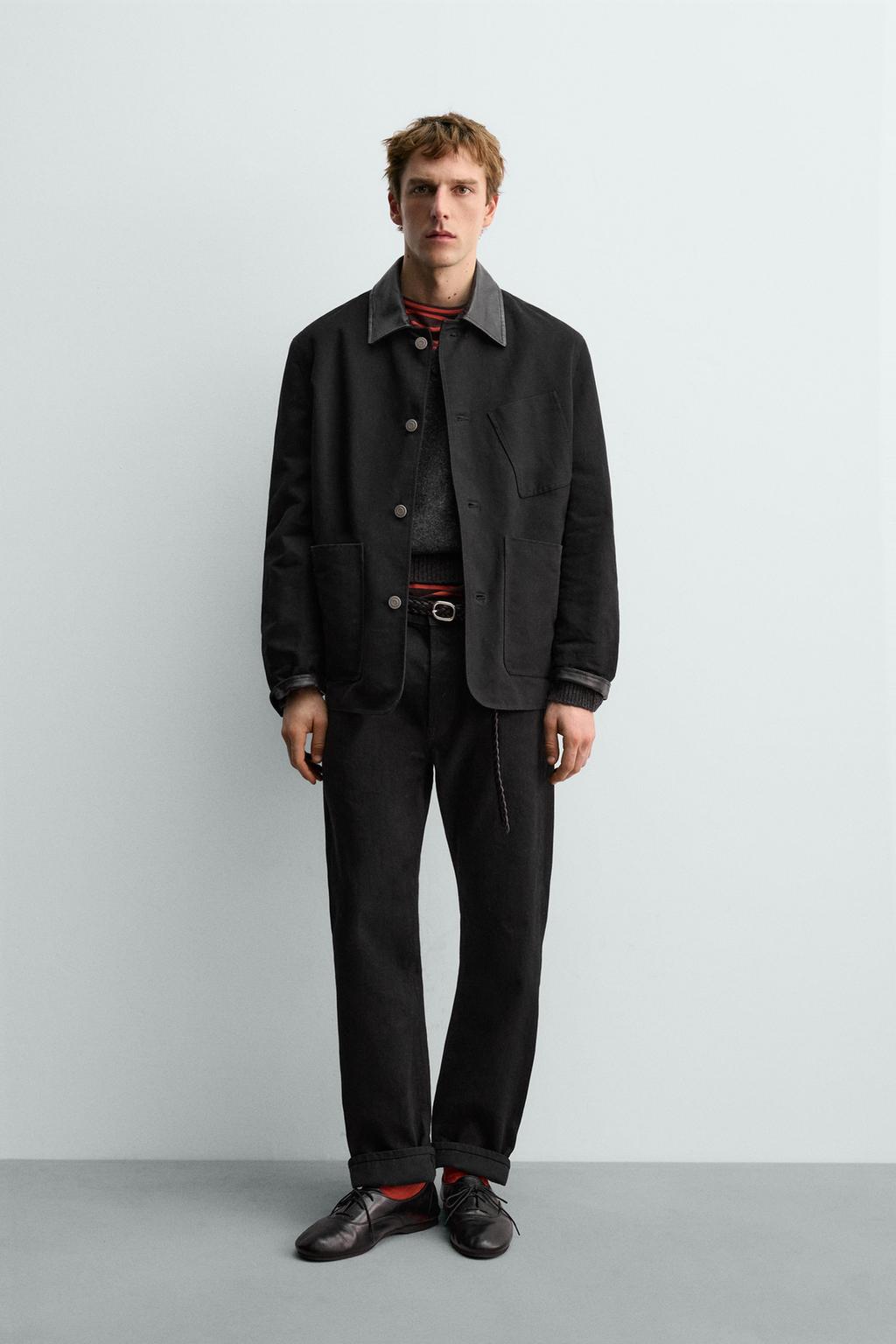 ДЖИНСЫ STRAIGHT FIT BOOTCUT AARON LEVINE X ZARA