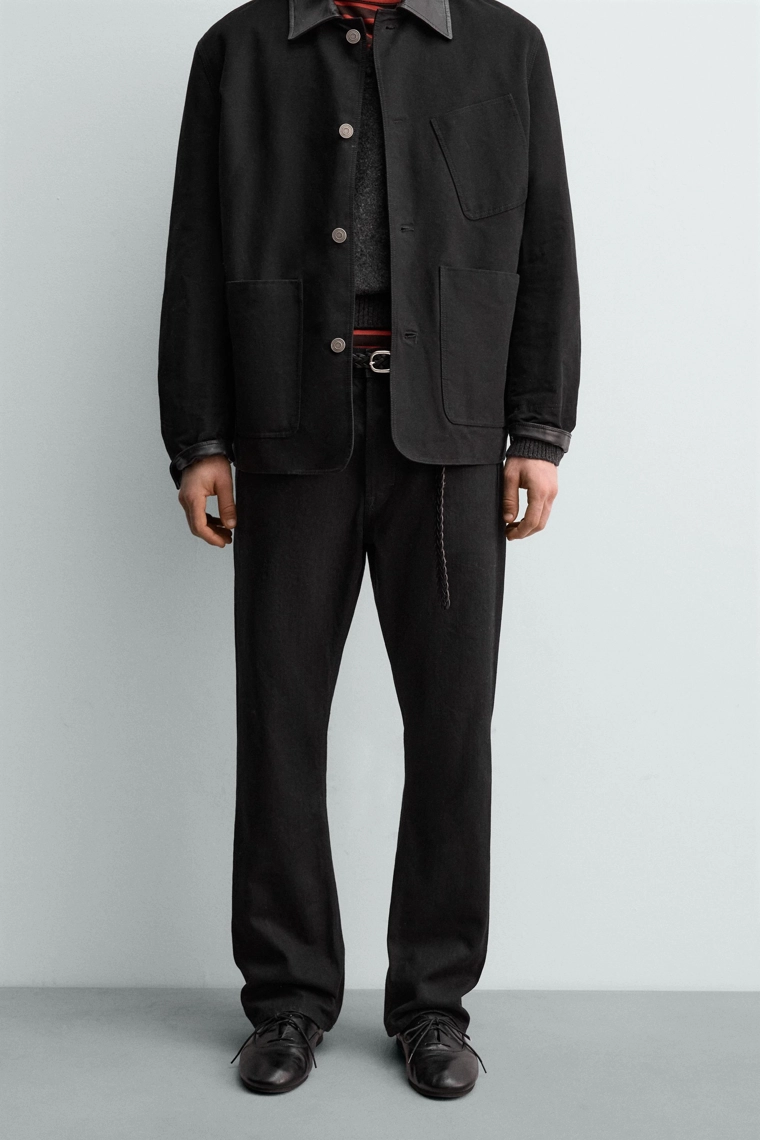 ДЖИНСЫ STRAIGHT FIT BOOTCUT AARON LEVINE X ZARA