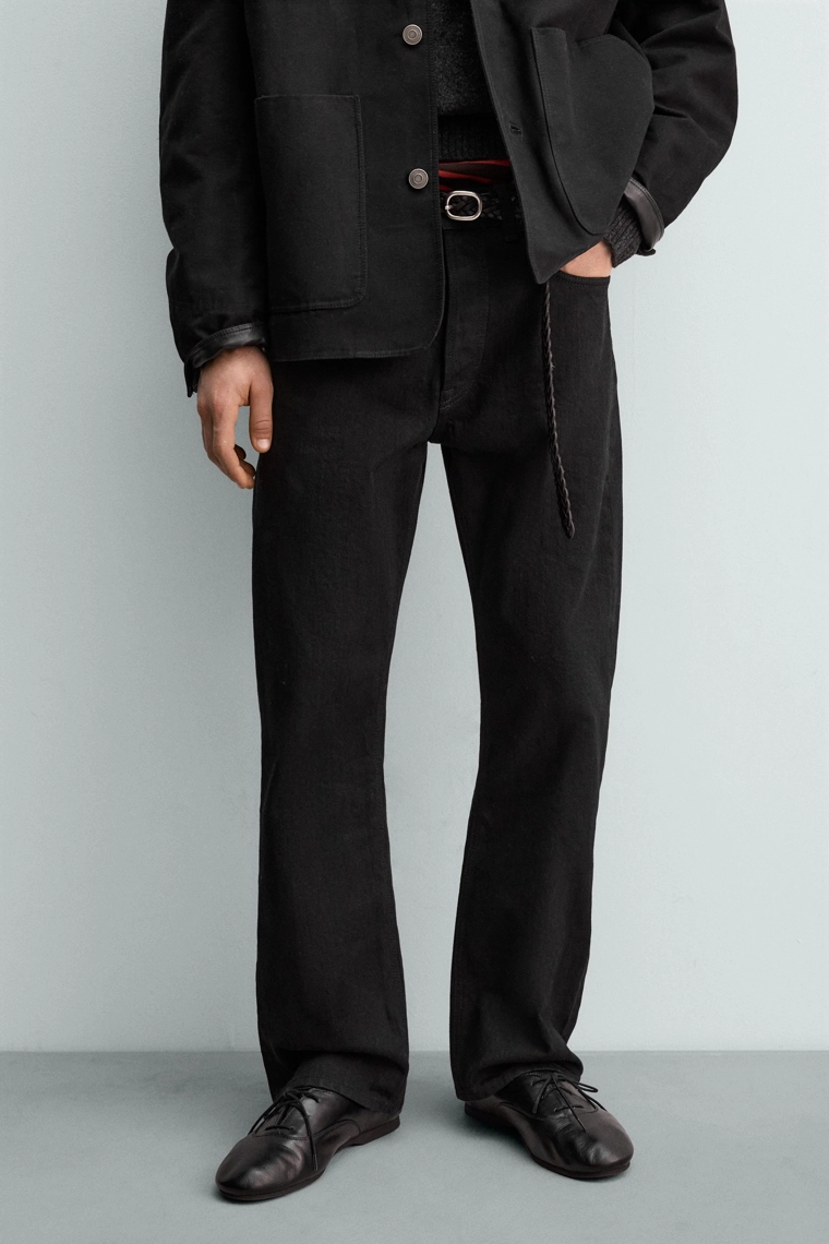 ДЖИНСЫ STRAIGHT FIT BOOTCUT AARON LEVINE X ZARA