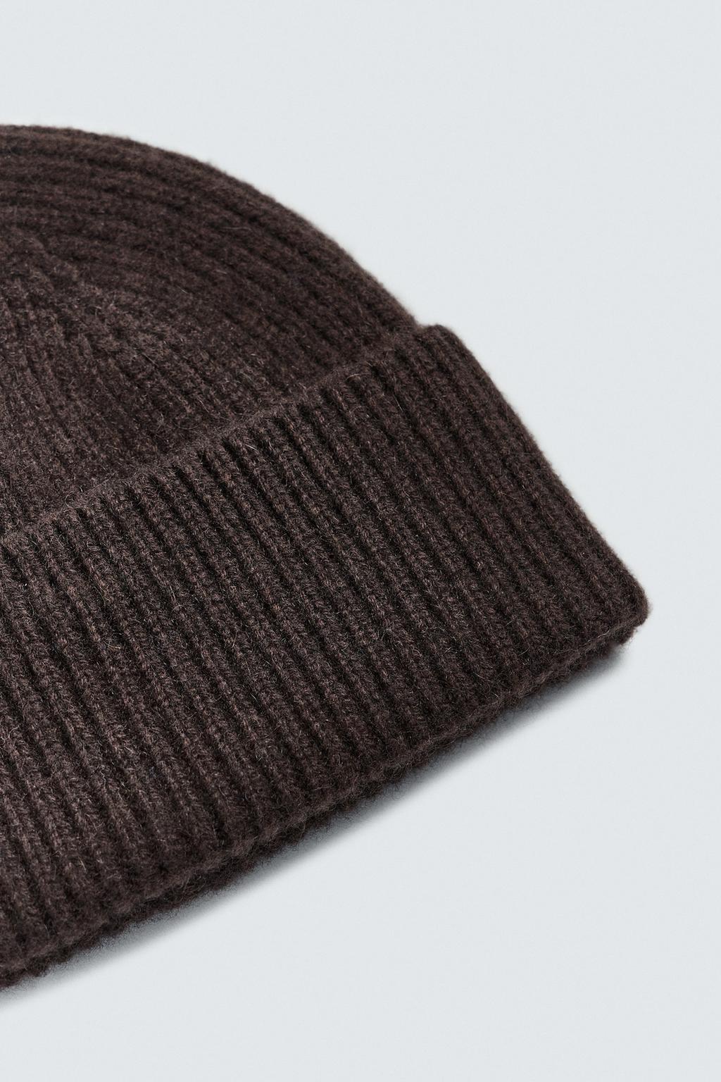 ШАПКА БИНИ ИЗ 100% КАШЕМИРА AARON LEVINE X ZARA