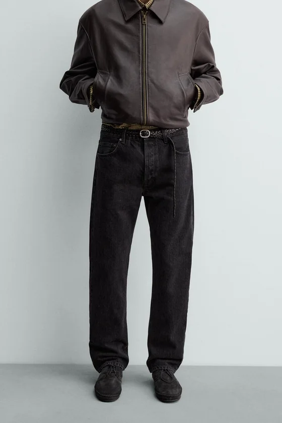 ДЖИНСЫ STRAIGHT FIT AARON LEVINE X ZARA