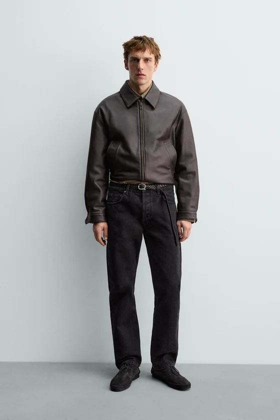 ДЖИНСЫ STRAIGHT FIT AARON LEVINE X ZARA