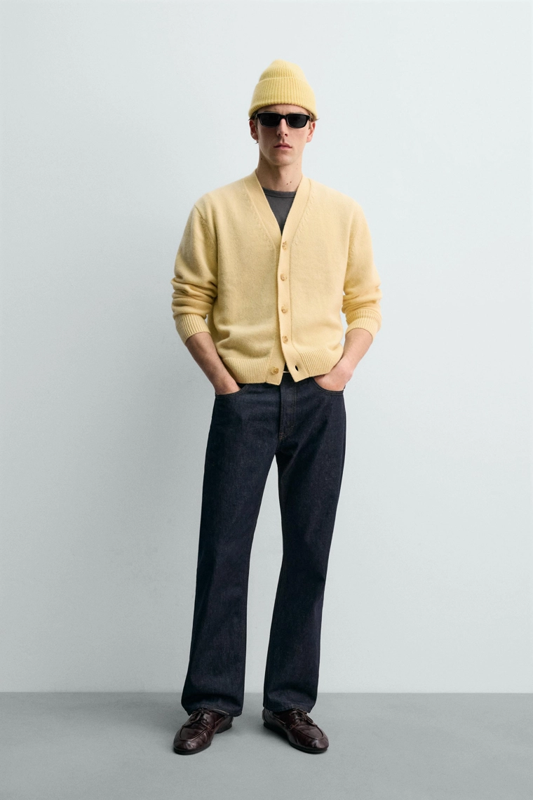 КАРДИГАН ИЗ 100% КАШЕМИРА AARON LEVINE X ZARA