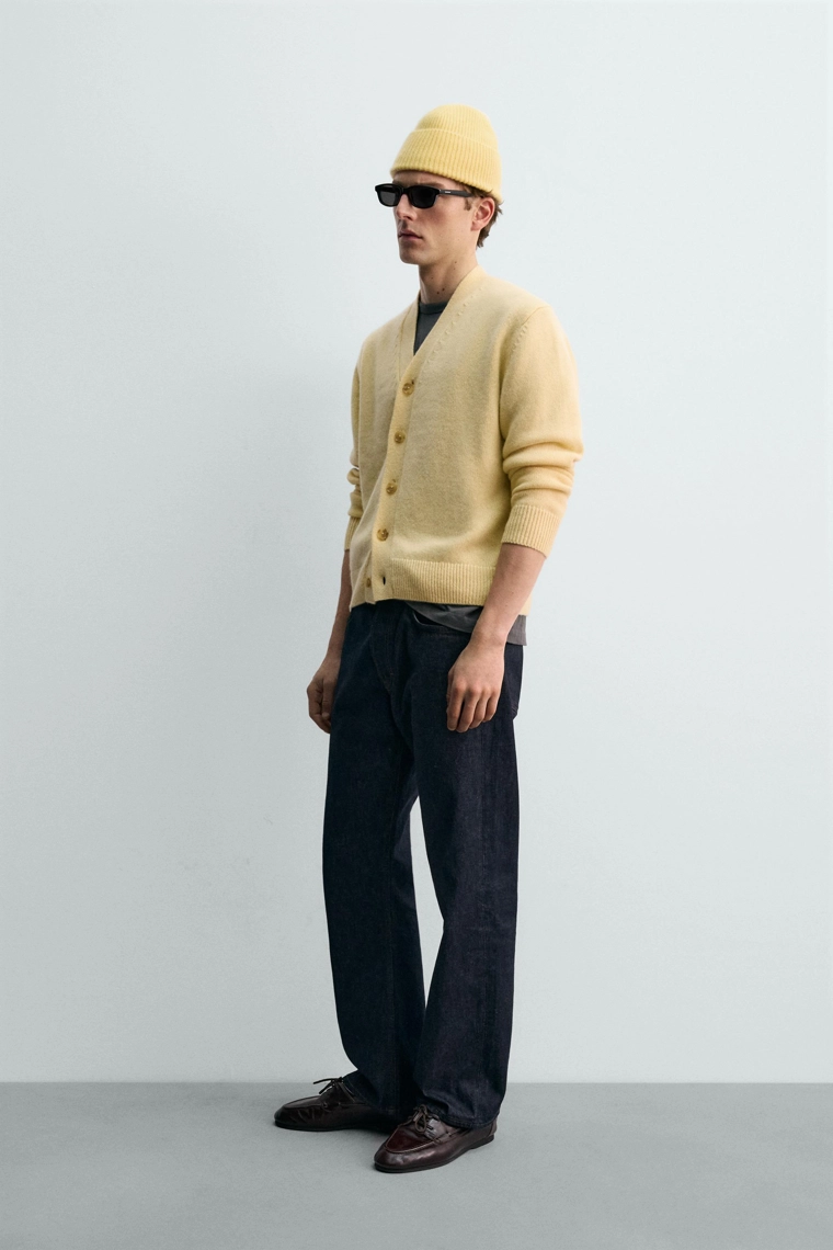 КАРДИГАН ИЗ 100% КАШЕМИРА AARON LEVINE X ZARA