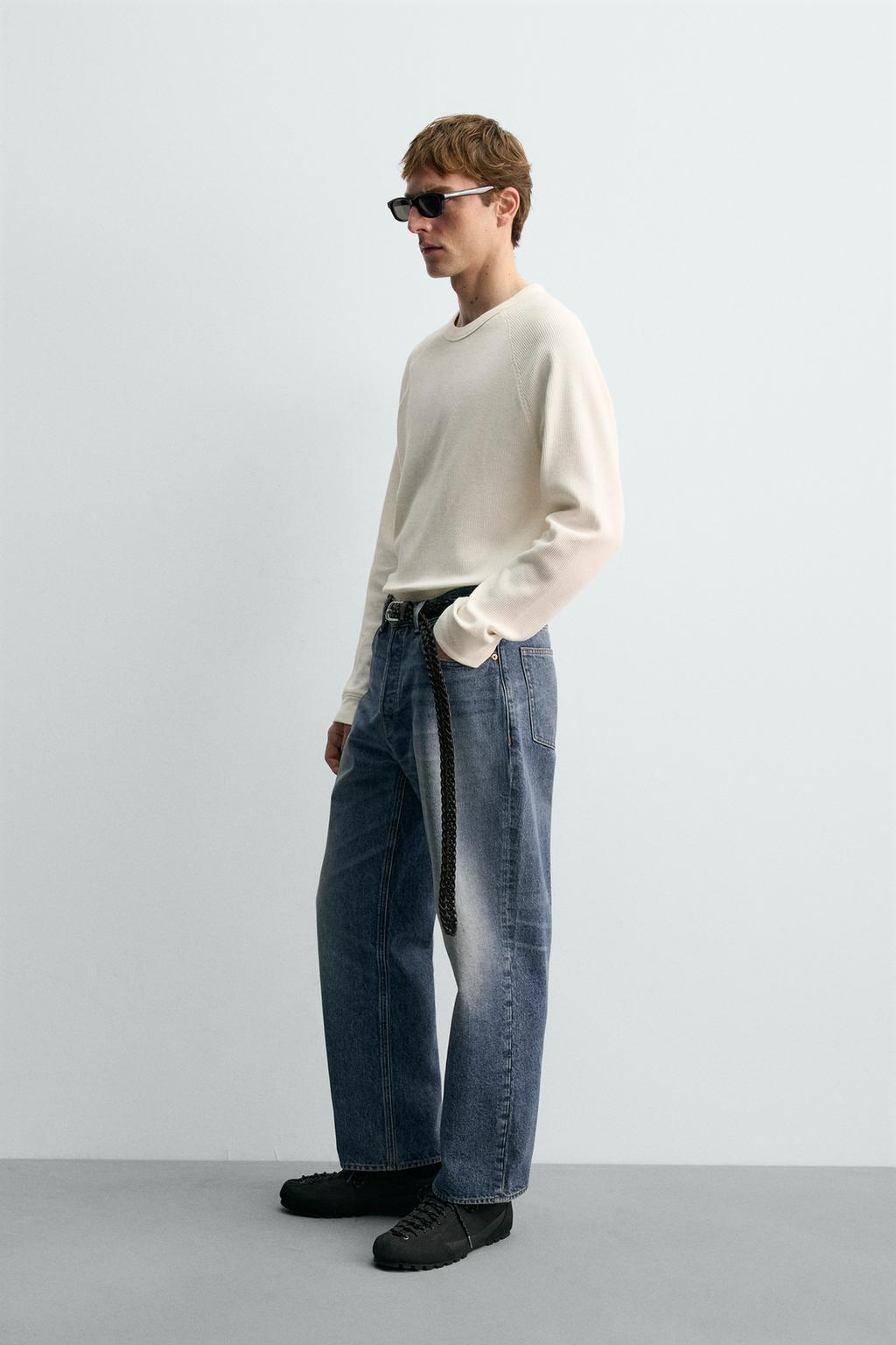 ФУТБОЛКА ИЗ РЕЛЬЕФНОЙ ТКАНИ AARON LEVINE X ZARA