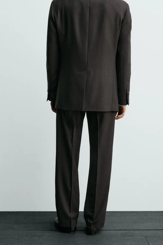 КОСТЮМНЫЕ БРЮКИ ИЗ ШЕРСТИ AARON LEVINE X ZARA
