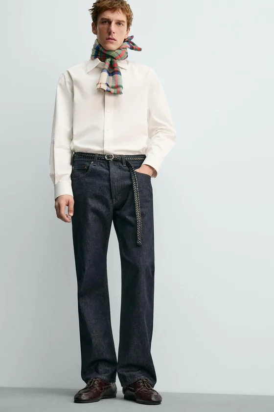 ФОРМАЛЬНАЯ РУБАШКА AARON LEVINE X ZARA