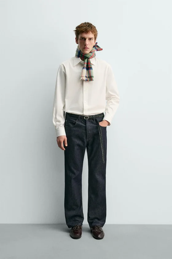 ФОРМАЛЬНАЯ РУБАШКА AARON LEVINE X ZARA