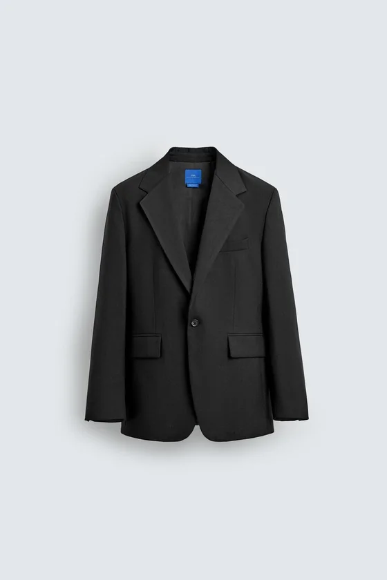 БЛЕЙЗЕР ИЗ ШЕРСТИ В СТИЛЕ СМОКИНГА — AARON LEVINE X ZARA
