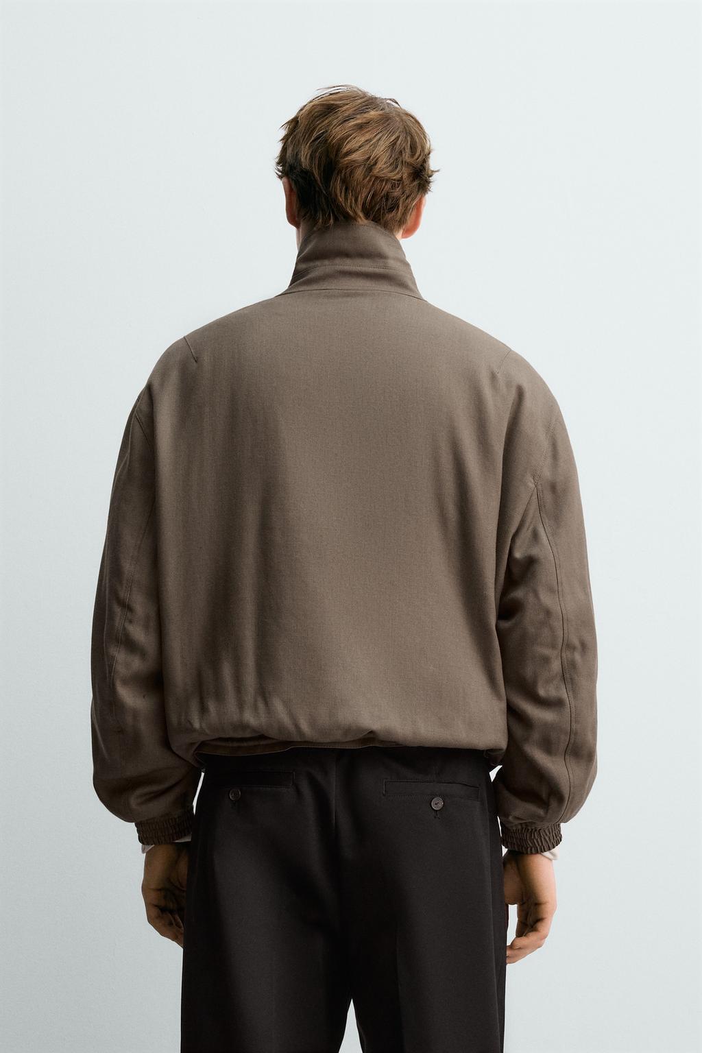 СТЕГАНАЯ КУРТКА ИЗ 100% ШЕРСТИ AARON LEVINE X ZARA