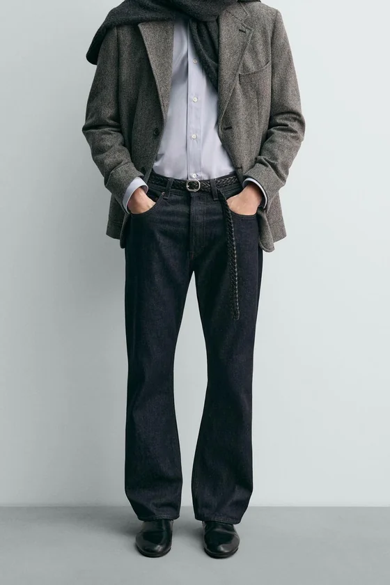 ДЖИНСЫ STRAIGHT FIT BOOTCUT AARON LEVINE X ZARA