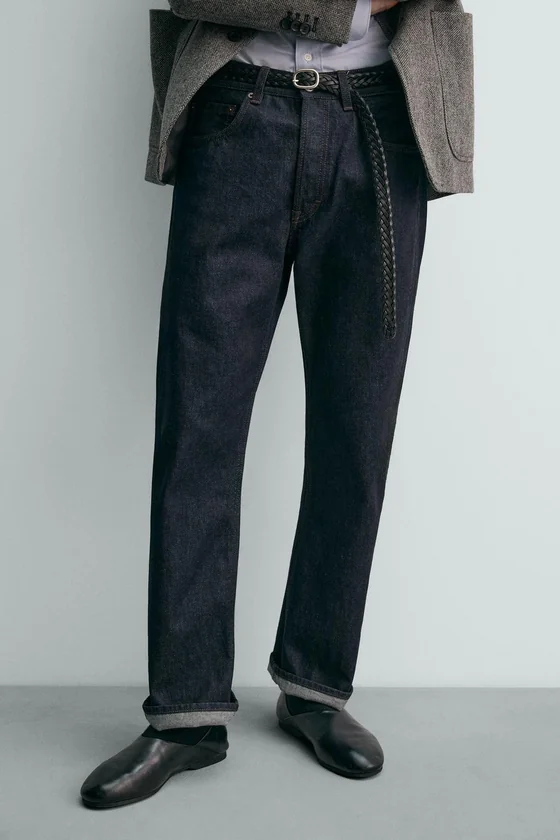 ДЖИНСЫ STRAIGHT FIT BOOTCUT AARON LEVINE X ZARA