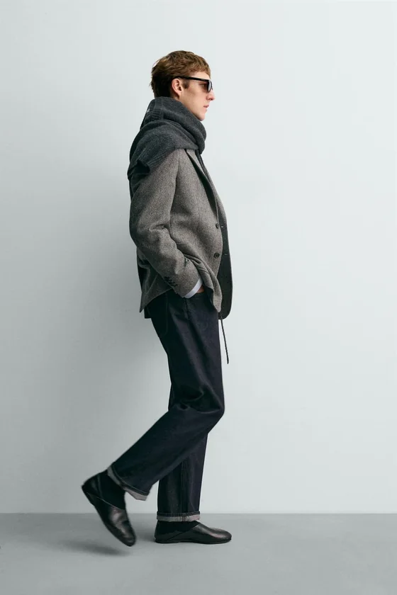 ДЖИНСЫ STRAIGHT FIT BOOTCUT AARON LEVINE X ZARA