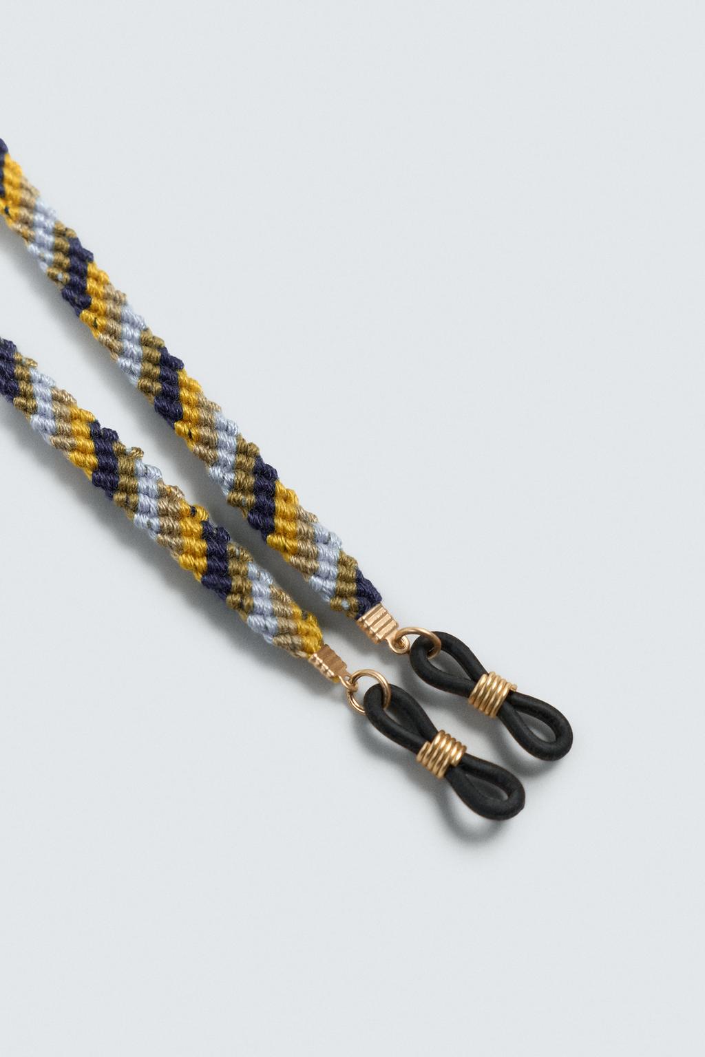 ПЛЕТЕНЫЙ ШНУРОК ДЛЯ ОЧКОВ AARON LEVINE X ZARA