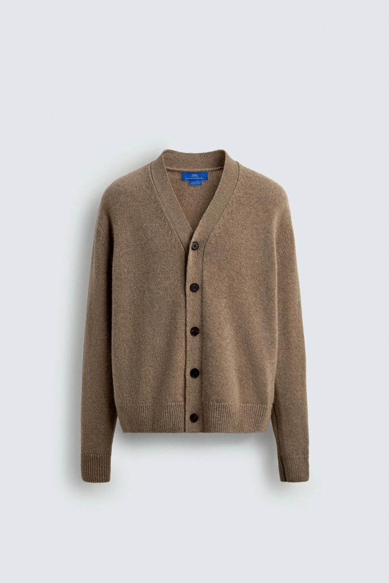 КАРДИГАН ИЗ ШЕРСТИ И КАШЕМИРА AARON LEVINE X ZARA
