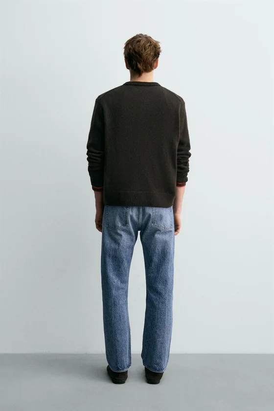 ДЖИНСЫ ПРЯМОГО КРОЯ BOOTCUT AARON LEVINE X ZARA