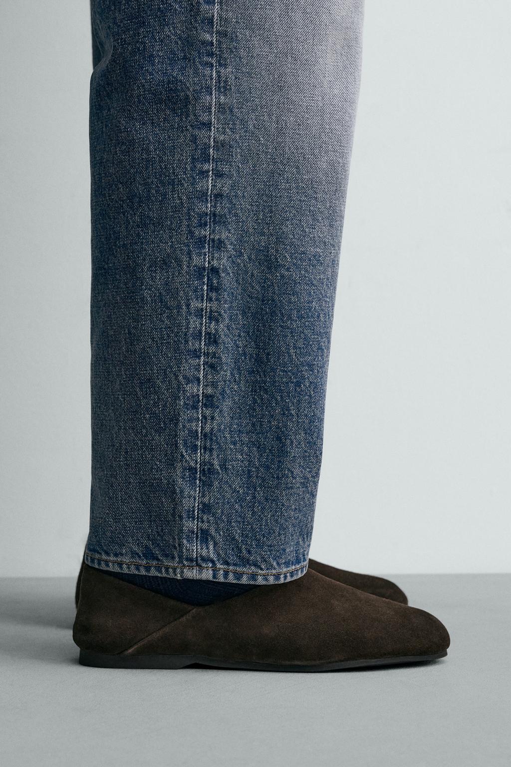 КОЖАНЫЕ ТУФЛИ С ПОДОШВОЙ VIBRAM® AARON LEVINE X ZARA