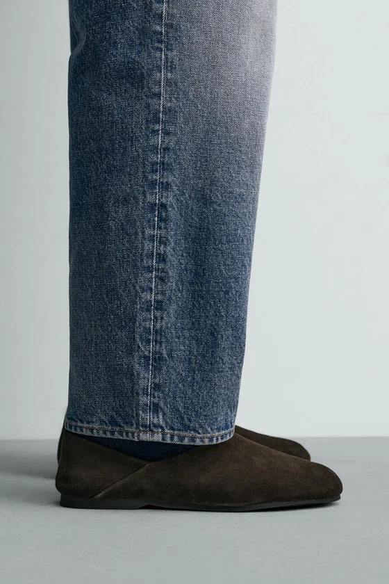 КОЖАНЫЕ ТУФЛИ С ПОДОШВОЙ VIBRAM® AARON LEVINE X ZARA