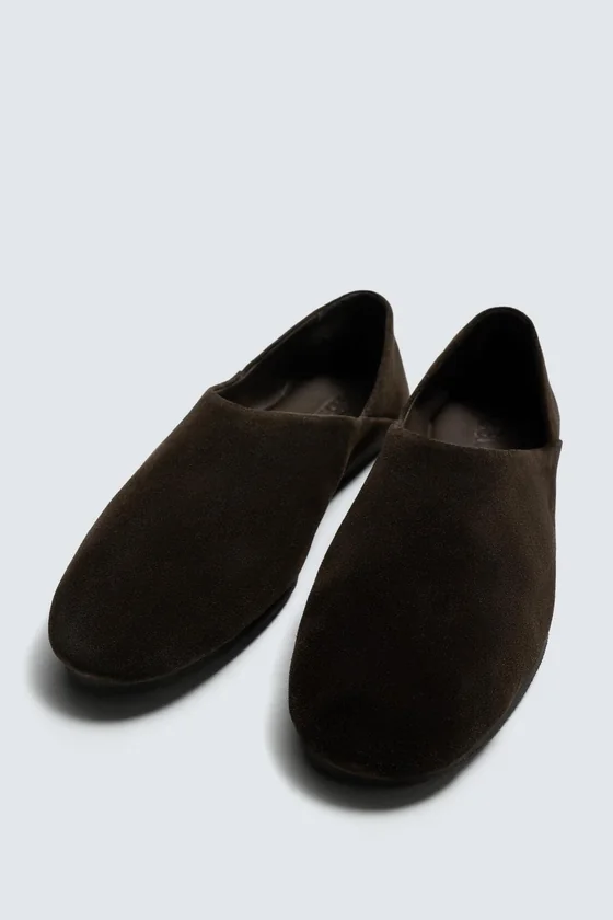 КОЖАНЫЕ ТУФЛИ С ПОДОШВОЙ VIBRAM® AARON LEVINE X ZARA