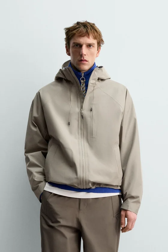 ТЕХНИЧНАЯ КУРТКА SHELL AARON LEVINE X ZARA