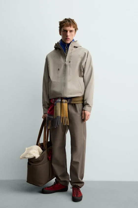 ТЕХНИЧНАЯ КУРТКА SHELL AARON LEVINE X ZARA
