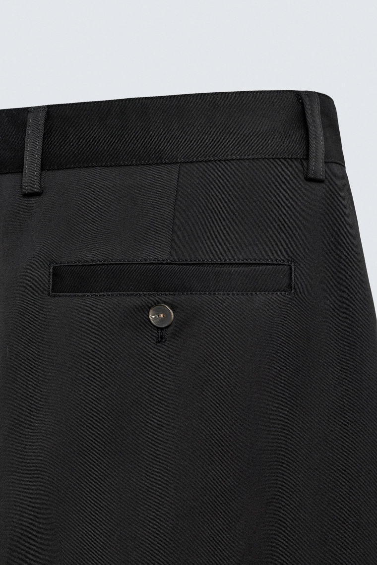 БРЮКИ RELAXED FIT СО СКЛАДКАМИ AARON LEVINE X ZARA