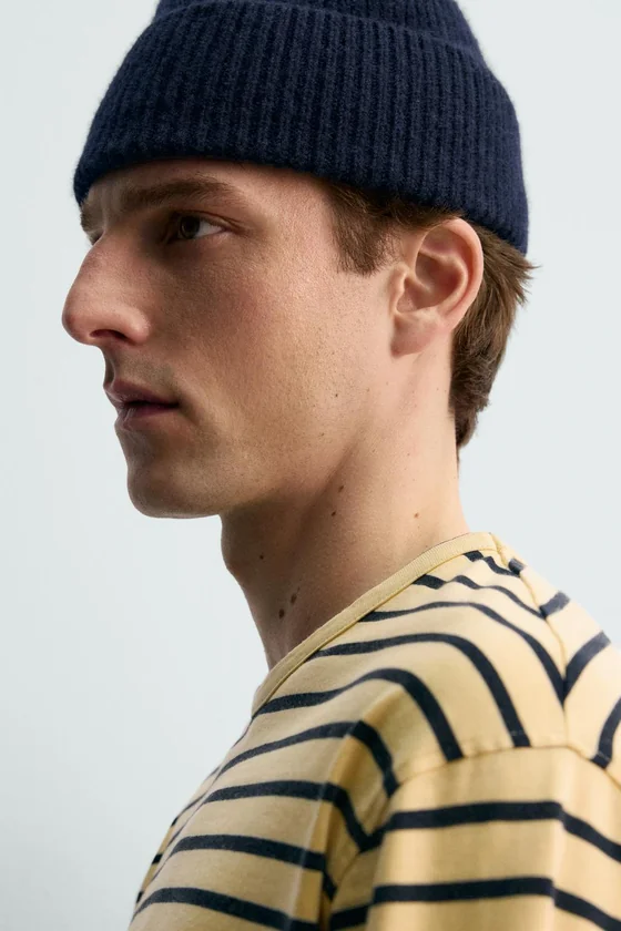 ШАПКА БИНИ 100% КАШЕМИР AARON LEVINE X ZARA
