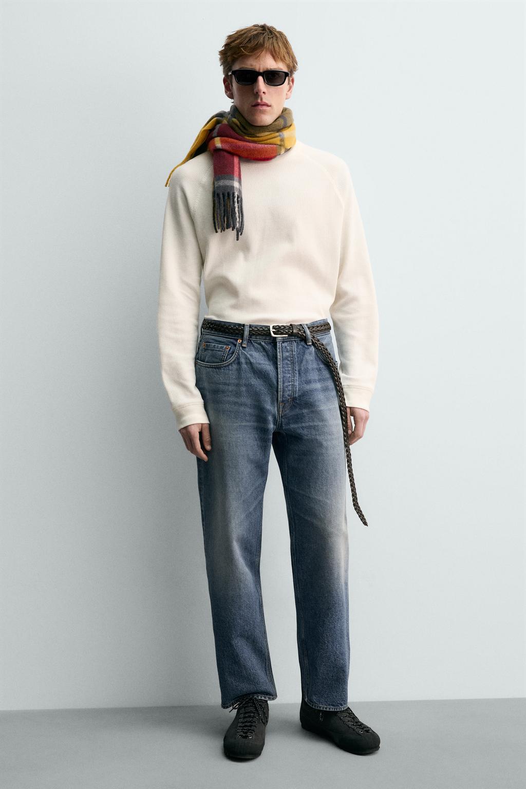 КРОССОВКИ КОЖАНЫЕ С ПОДОШВОЙ VIBRAM® AARON LEVINE X ZARA