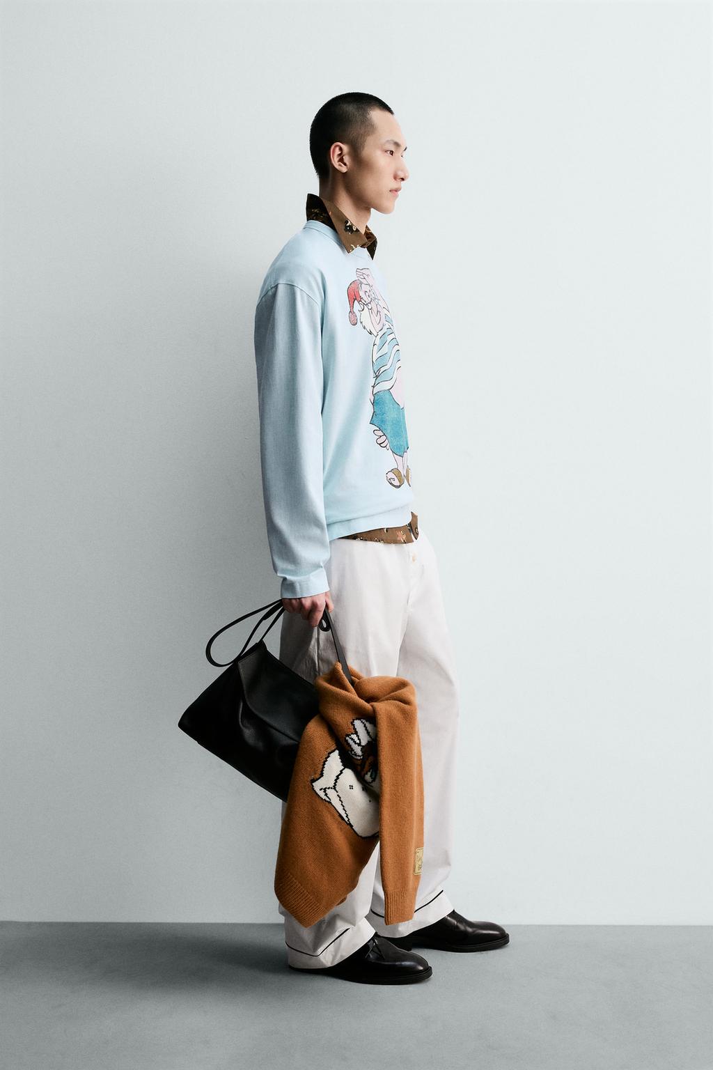 ФУТБОЛКА С ИЗОБРАЖЕНИЕМ МИСТЕРА СМИТА, ПИТЕР ПЭН, HARRY LAMBERT FOR ZARA X DISNEY