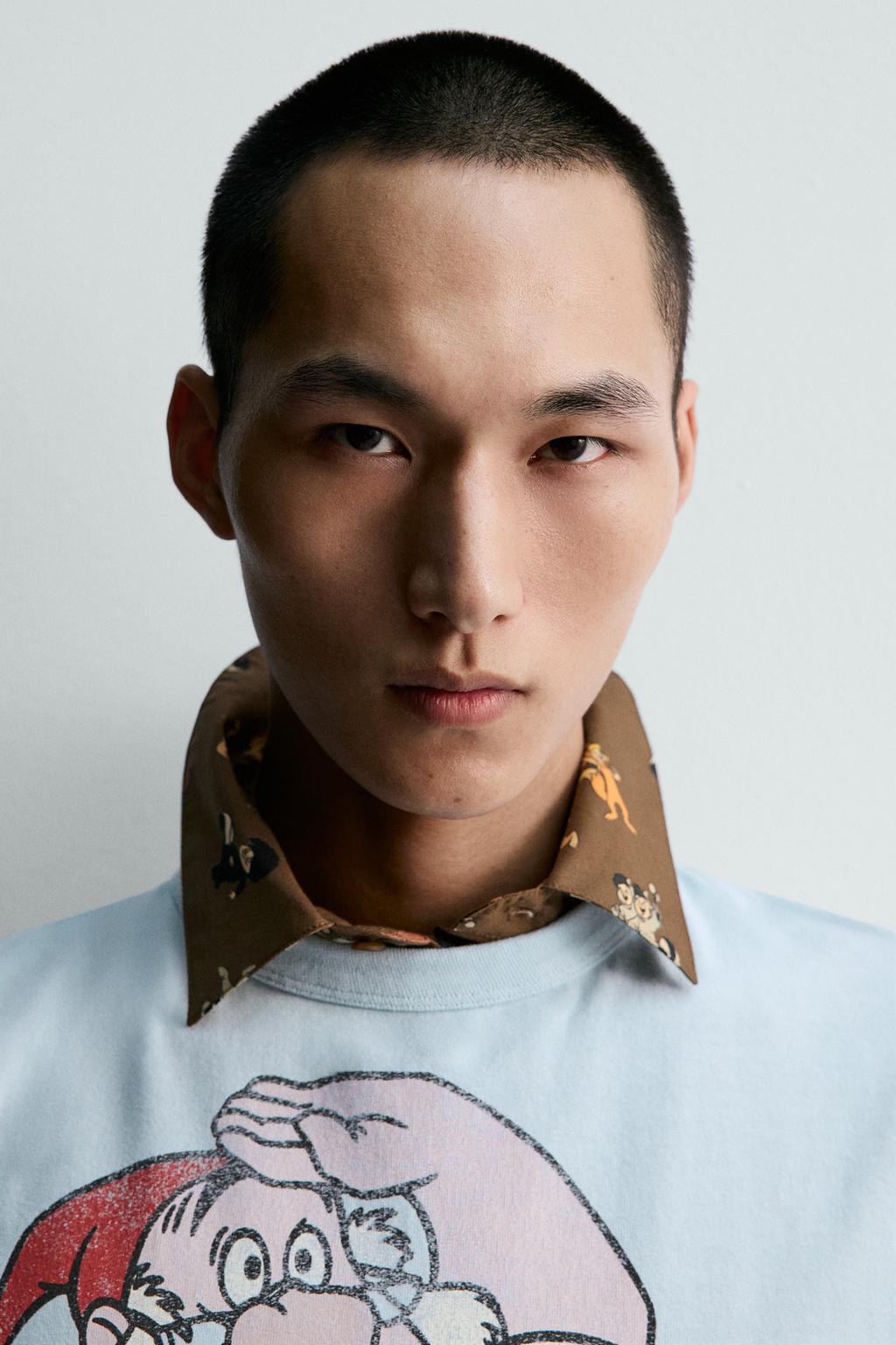 ФУТБОЛКА С ИЗОБРАЖЕНИЕМ МИСТЕРА СМИТА, ПИТЕР ПЭН, HARRY LAMBERT FOR ZARA X DISNEY