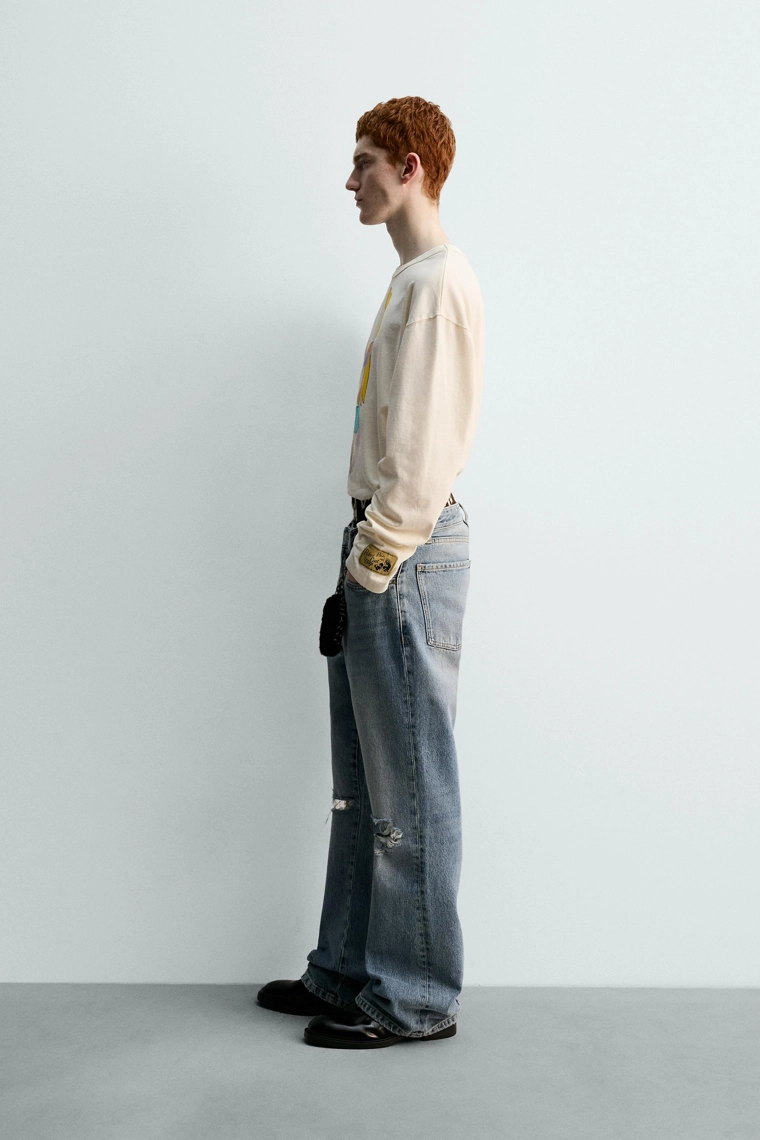 ФУТБОЛКА С РУСАЛКОЙ ПИТЕРА ПЭНА HARRY LAMBERT FOR ZARA X DISNEY