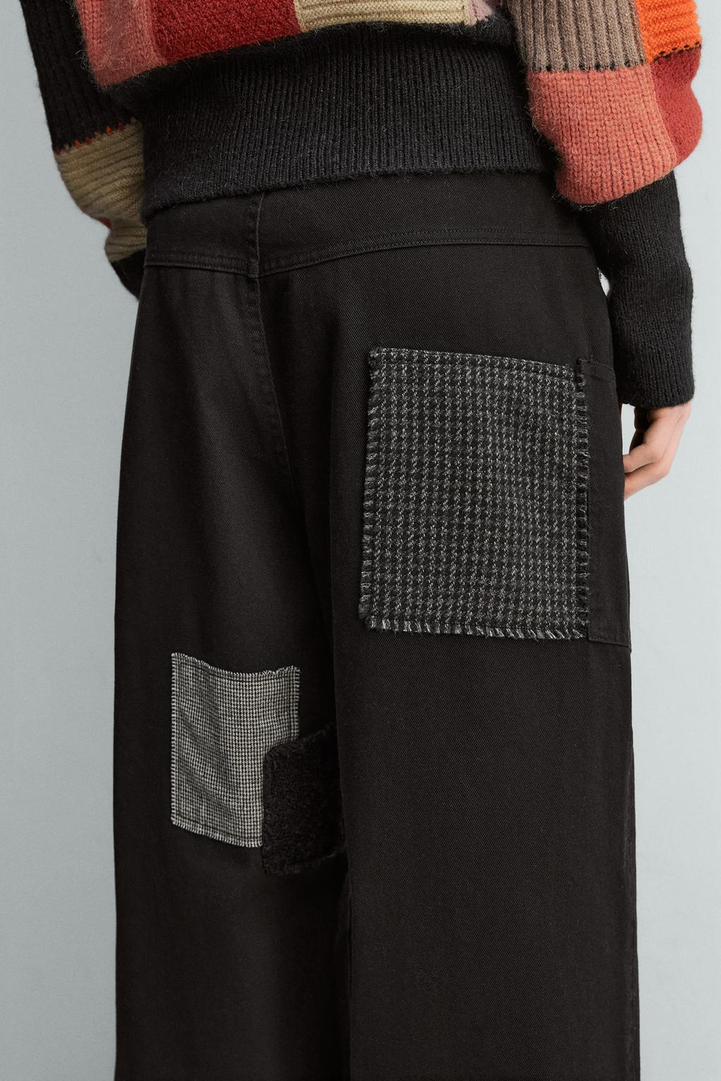 БРЮКИ WIDE FIT С НАШИВКАМИ HARRY LAMBERT FOR ZARA X DISNEY