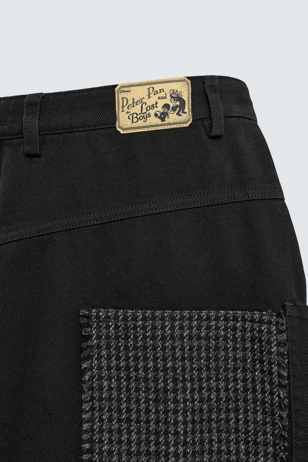 БРЮКИ WIDE FIT С НАШИВКАМИ HARRY LAMBERT FOR ZARA X DISNEY