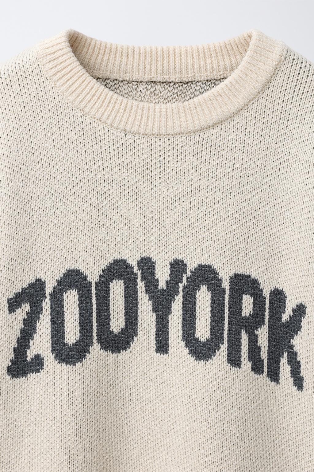 ДЖЕМПЕР ВЯЗАНЫЙ ZOO YORK® X ZARA