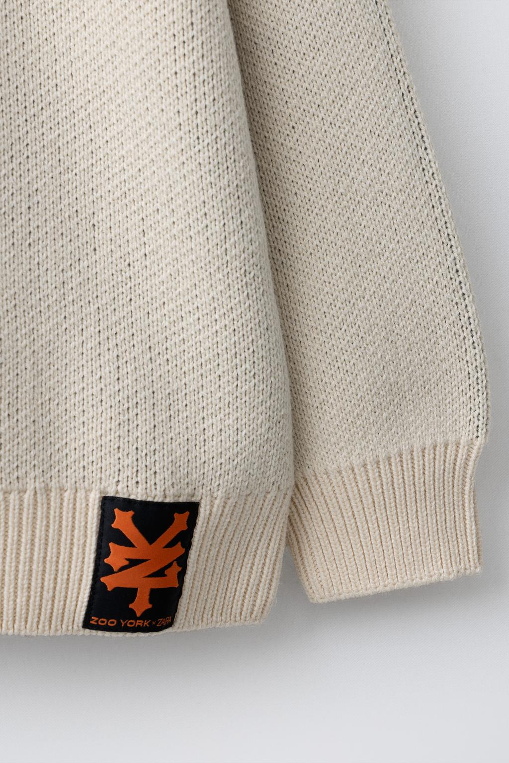 ДЖЕМПЕР ВЯЗАНЫЙ ZOO YORK® X ZARA