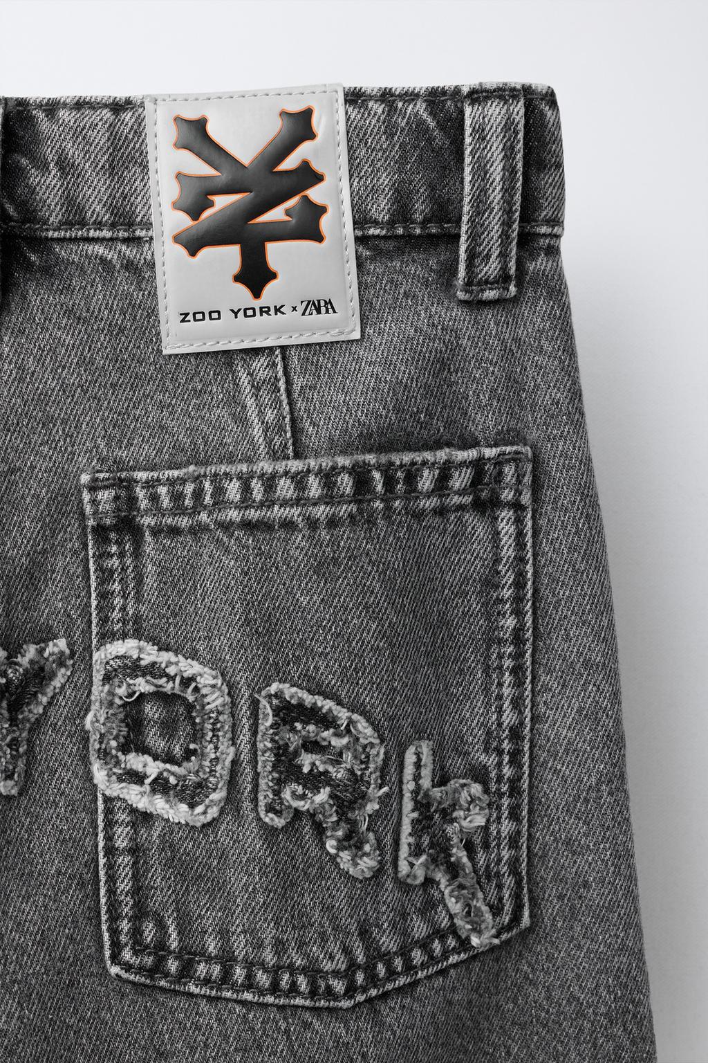 ДЖИНСЫ СКЕЙТЕР ZOO YORK® X ZARA
