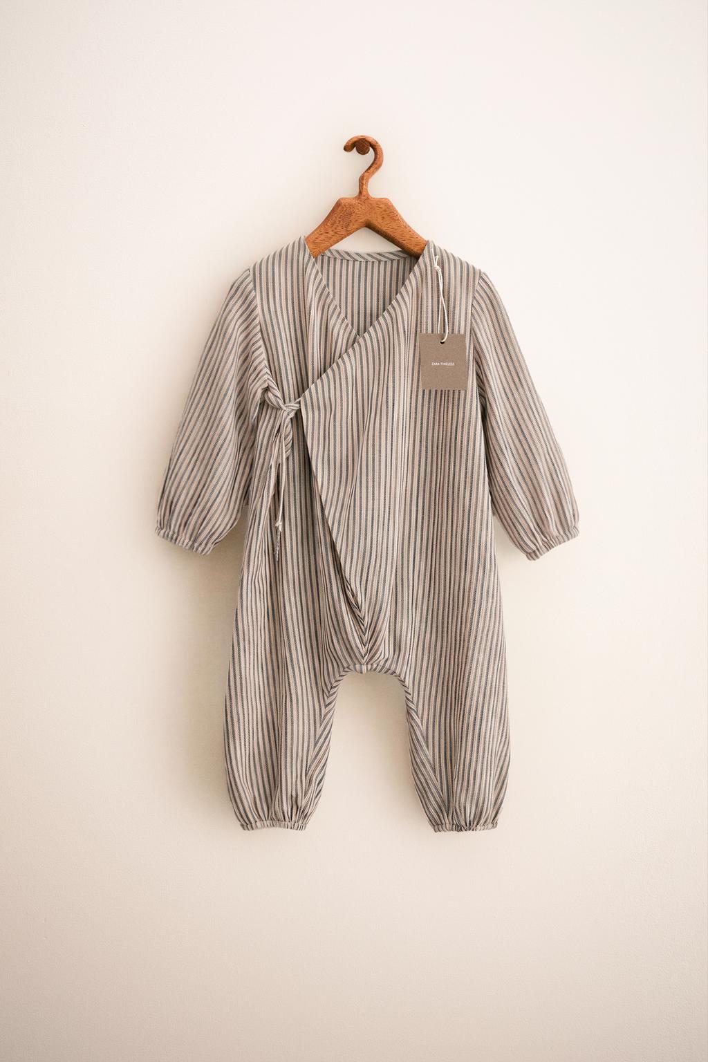 ZARA TIMELESS — ДЛИННЫЙ КОМБИНЕЗОН В ПОЛОСКУ