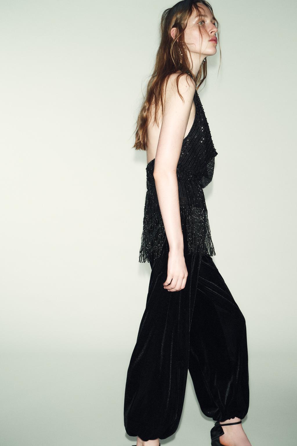 ВЕЛЬВЕТОВЫЕ ШАРОВАРЫ