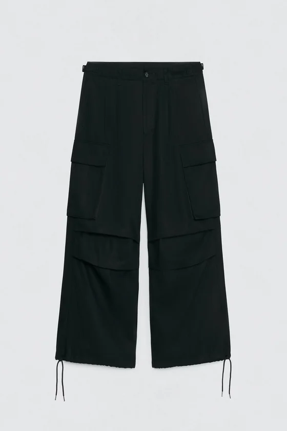 Брюки карго свободного кроя soshiotsuki x zara
