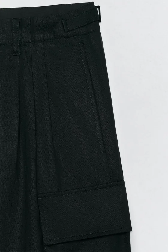 Брюки карго свободного кроя soshiotsuki x zara