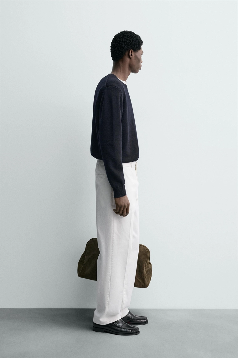 ЛЕГКИЙ СВИТЕР ИЗ 100% ШЕРСТИ