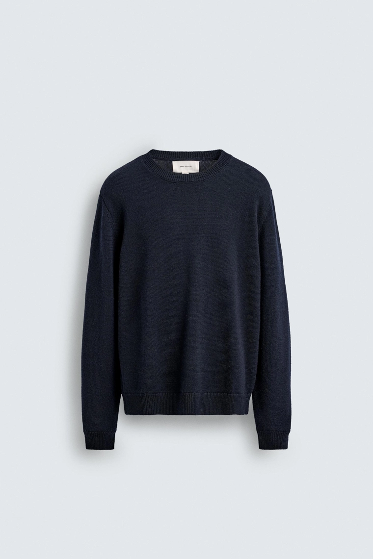 ЛЕГКИЙ СВИТЕР ИЗ 100% ШЕРСТИ